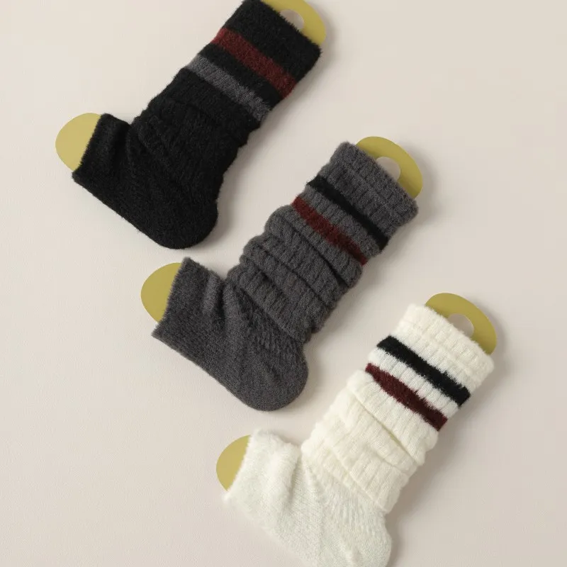MIIOW Mid Calf Socks Women's Combo Set-3