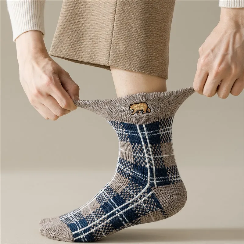 MIIOW Mid Calf Socks Men's Combo Set-10