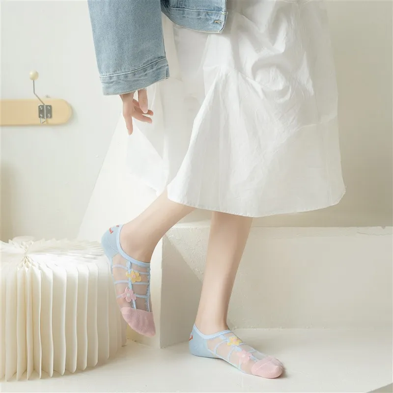 MIIOW No Show Socks Women's Combo Set-1