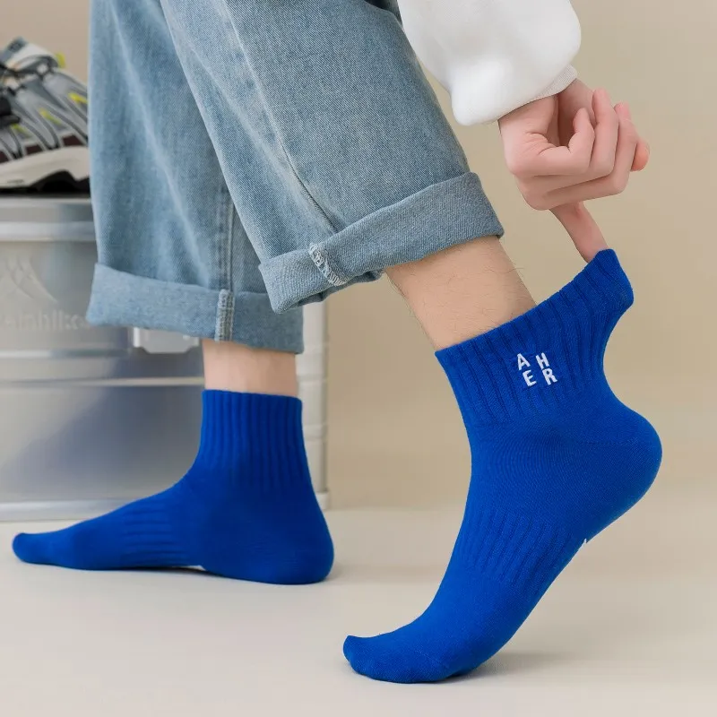 MIIOW Mid-Calf Socks Men's 5 Pack-11