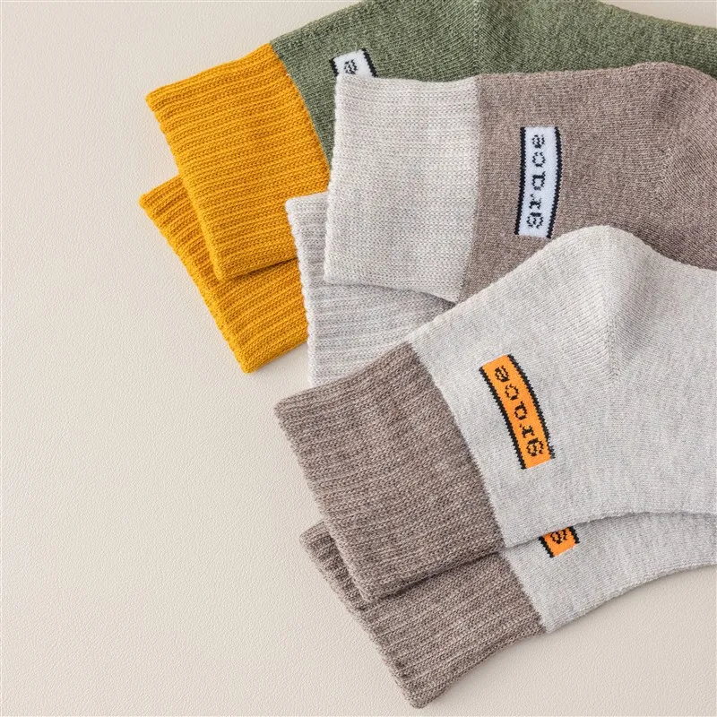 MIIOW Mid-Calf Socks Men's Combo Set-23