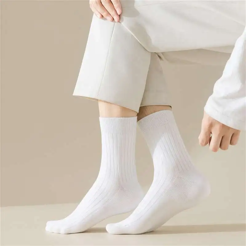 MIIOW Mid Calf Socks Men's Combo Set-4