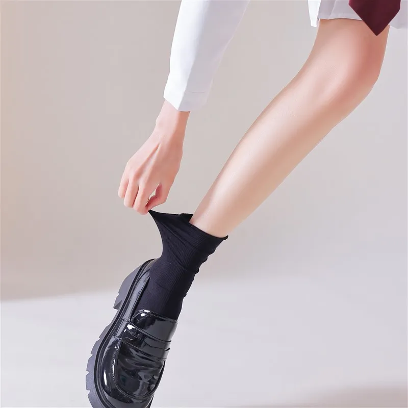 MIIOW Mid Calf Socks Women's Combo Set-7