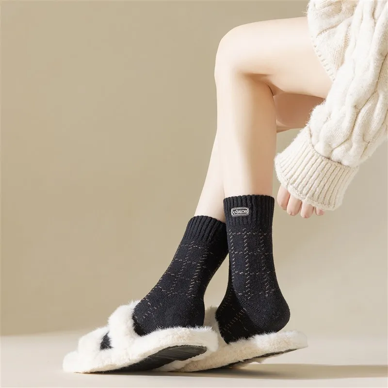 MIIOW Mid Calf Socks Men's Combo Set-7