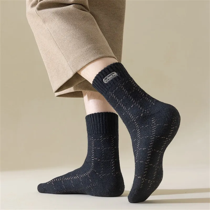 MIIOW Mid Calf Socks Men's Combo Set-1