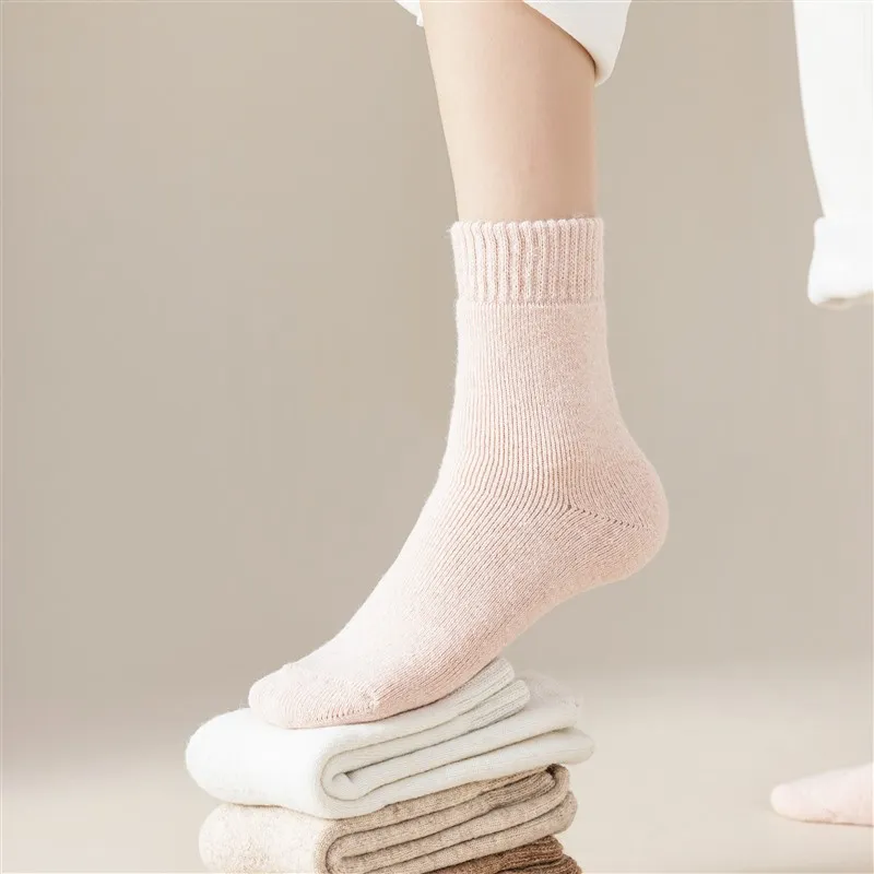 MIIOW Mid Calf Socks Women's Combo Set-16