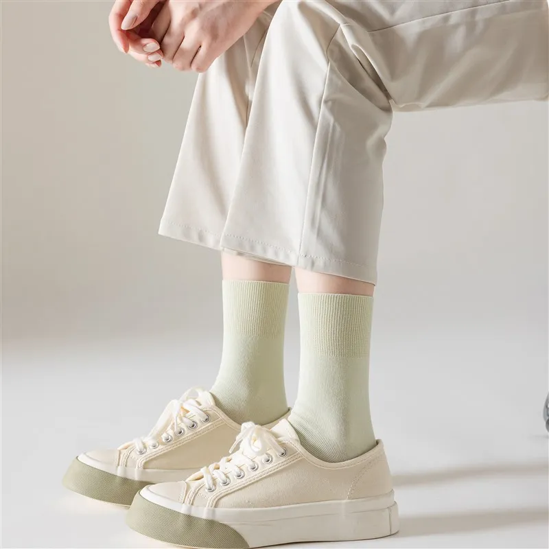 MIIOW Mid Calf Socks Women's Combo Set-3