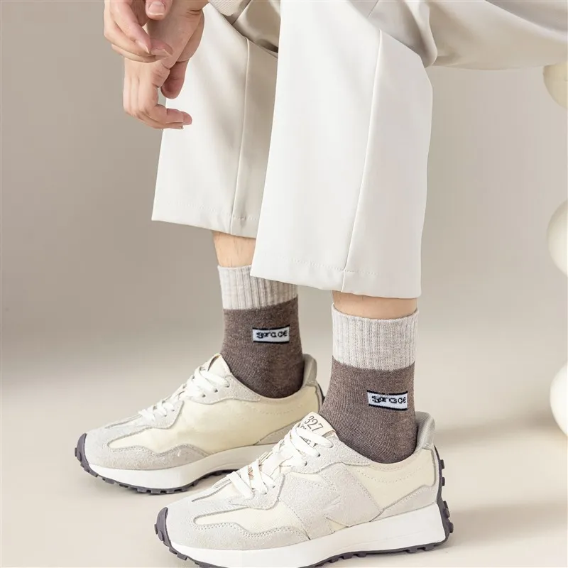 MIIOW Mid-Calf Socks Men's Combo Set-17