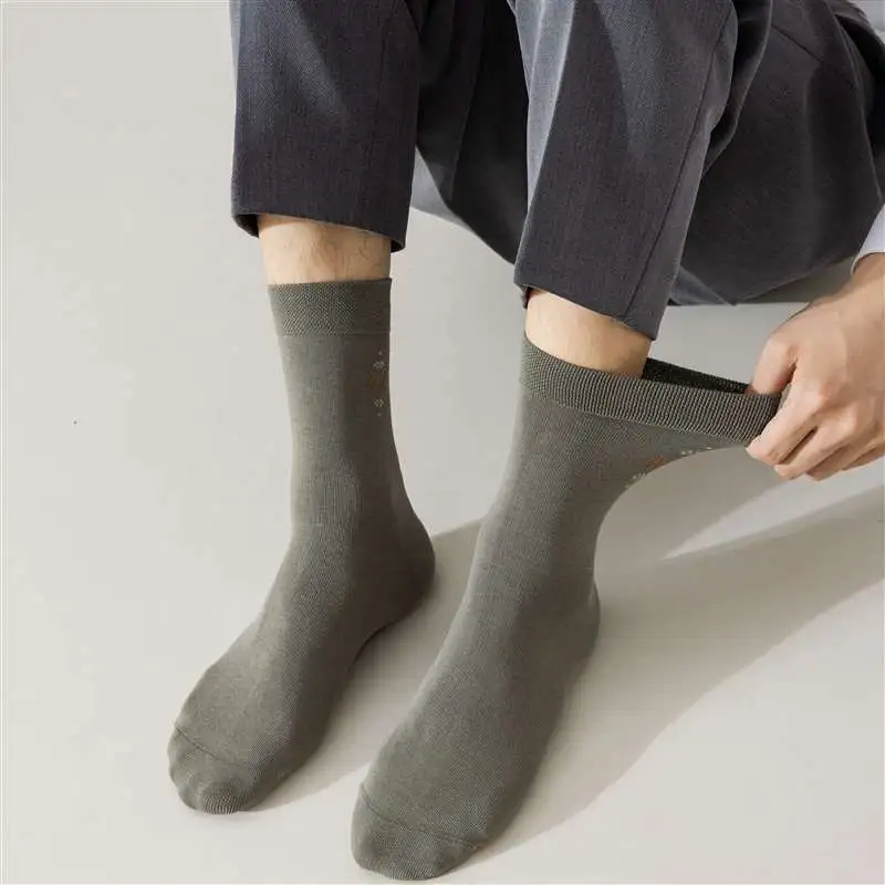 MIIOW Mid Calf Socks Men's Combo Set-3