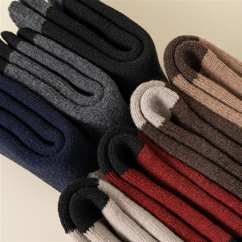 MIIOW Mid Calf Socks Unisex 4 Pack-16