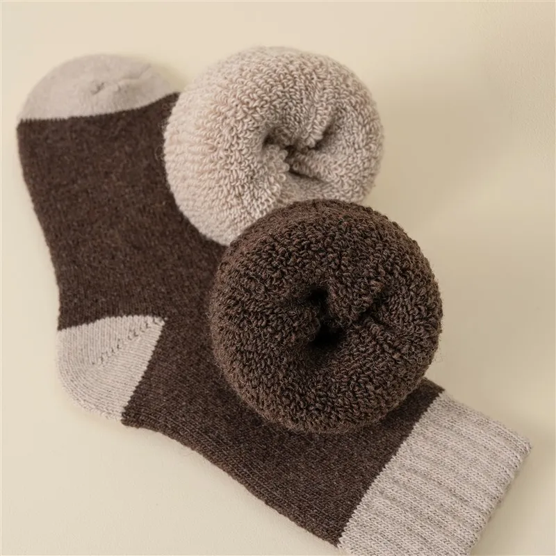 MIIOW Mid Calf Socks Unisex 4 Pack-24