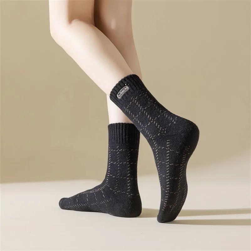 MIIOW Mid Calf Socks Men's Combo Set-9