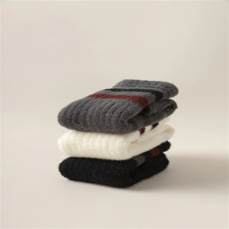 MIIOW Mid Calf Socks Women's Combo Set-11