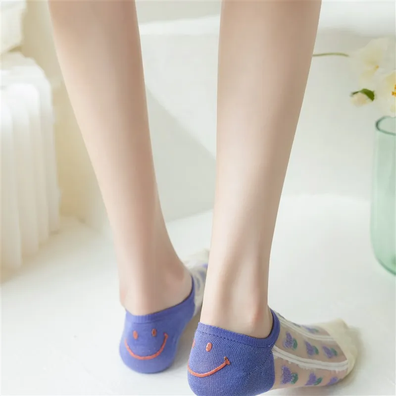 MIIOW No Show Socks Women's Combo Set-11
