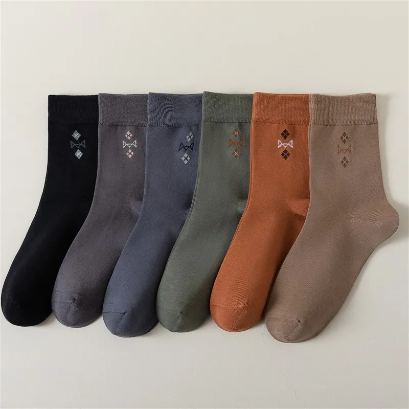 MIIOW Mid Calf Socks Men's 3 Pack-1