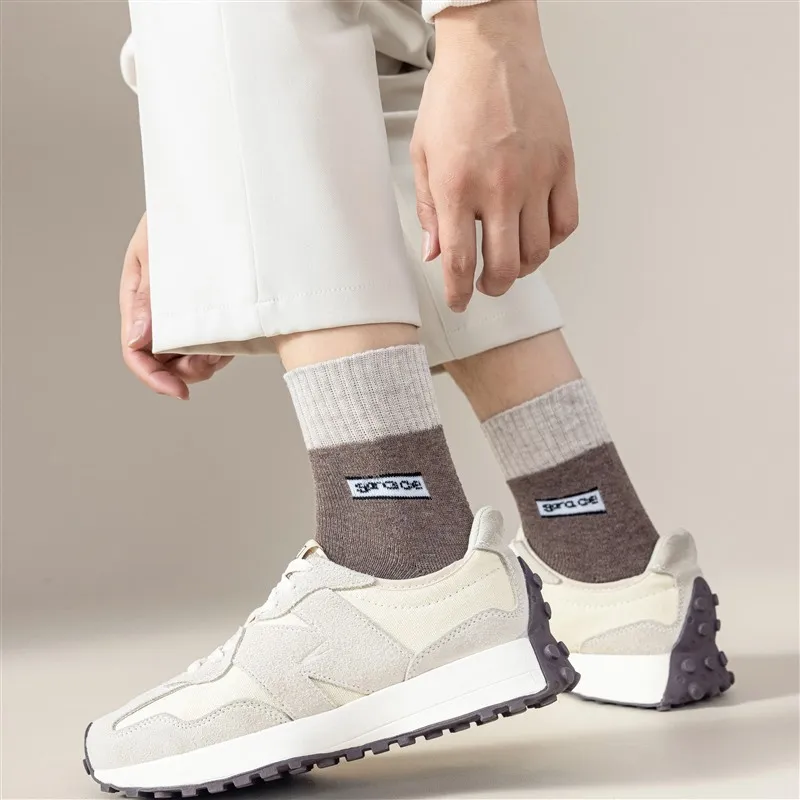 MIIOW Mid-Calf Socks Men's Combo Set-5