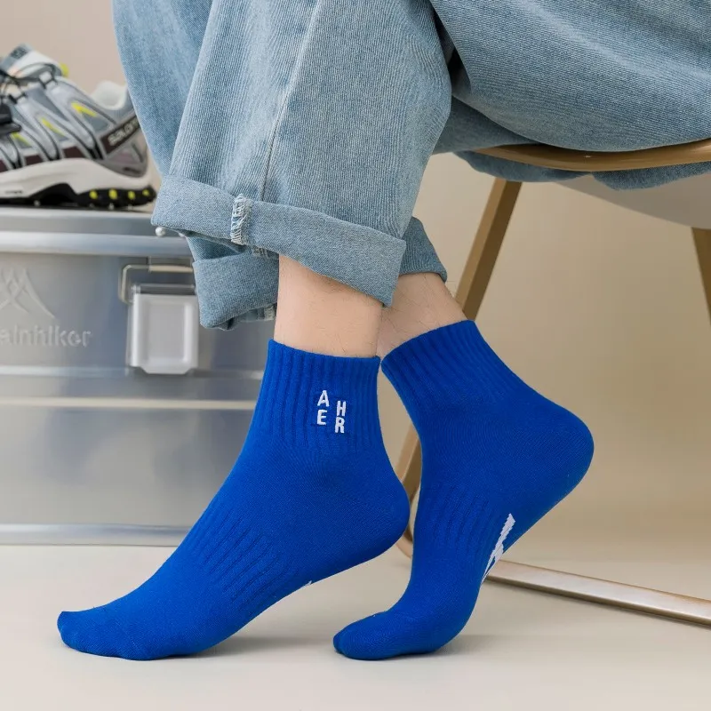MIIOW Mid-Calf Socks Men's 5 Pack-12
