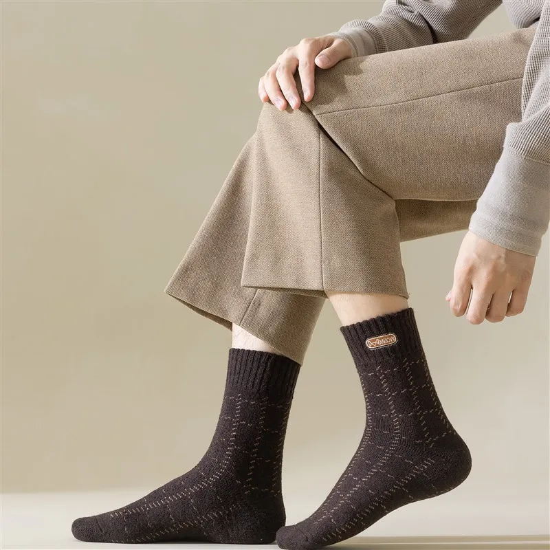 MIIOW Mid Calf Socks Men's Combo Set-6