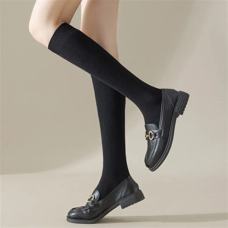 MIIOW Knee High Socks Women's Combo Set-6