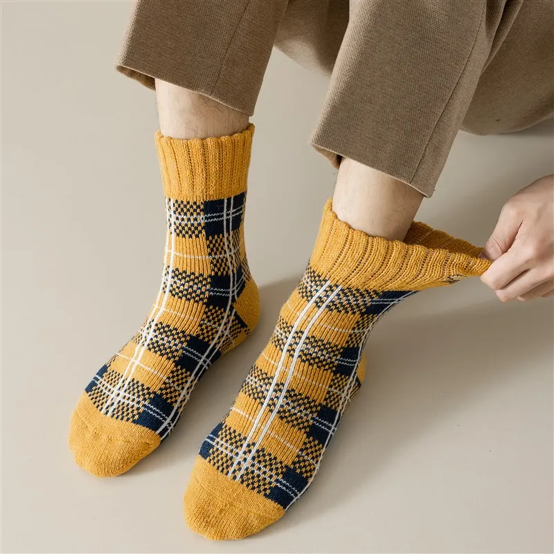 MIIOW Mid Calf Socks Men's Combo Set-7