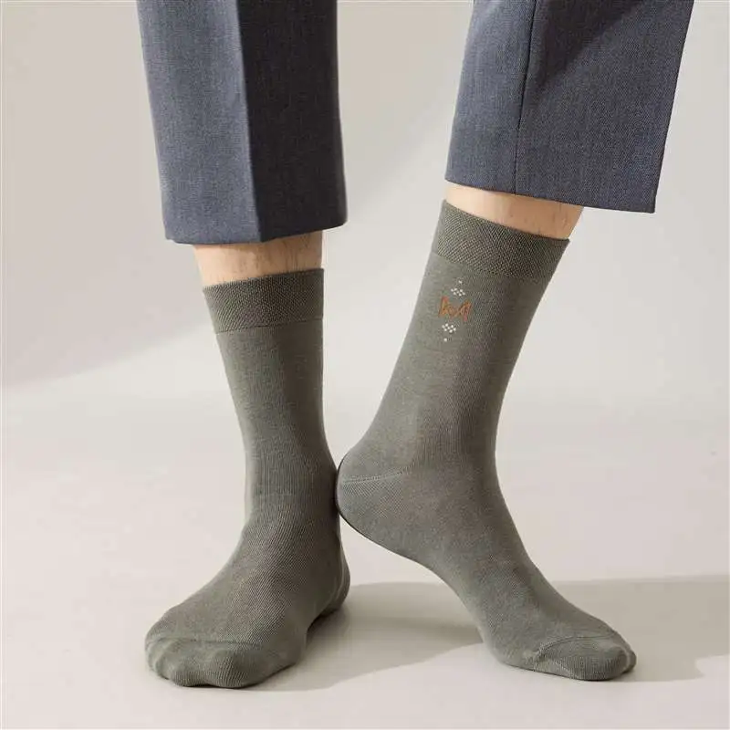 MIIOW Mid Calf Socks Men's Combo Set-2