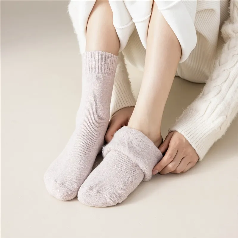 MIIOW Mid Calf Socks Women's Combo Set-12