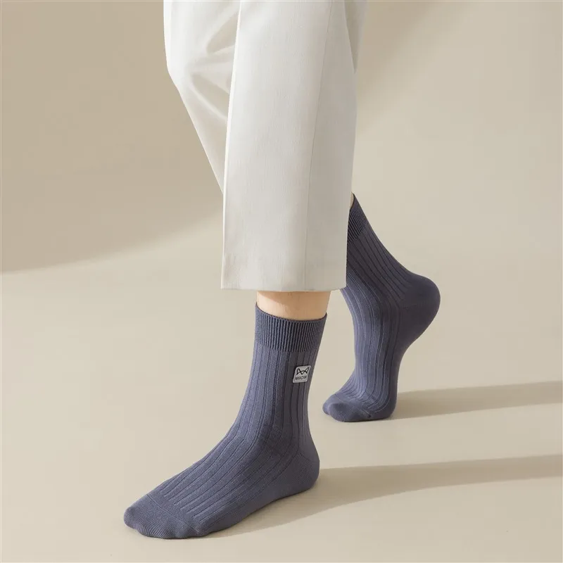 MIIOW Mid Calf Socks Men's Combo Set-8