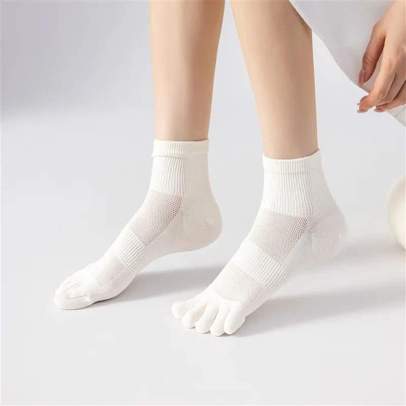 MIIOW Mid Calf Socks Women's 5 Pack-10