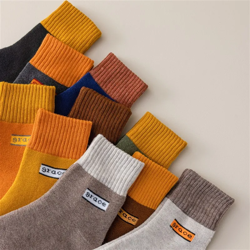 MIIOW Mid-Calf Socks Men's Combo Set-35