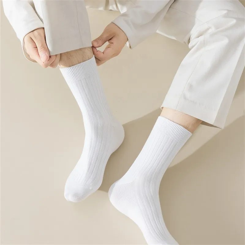 MIIOW Mid Calf Socks Men's 3 Pack-10