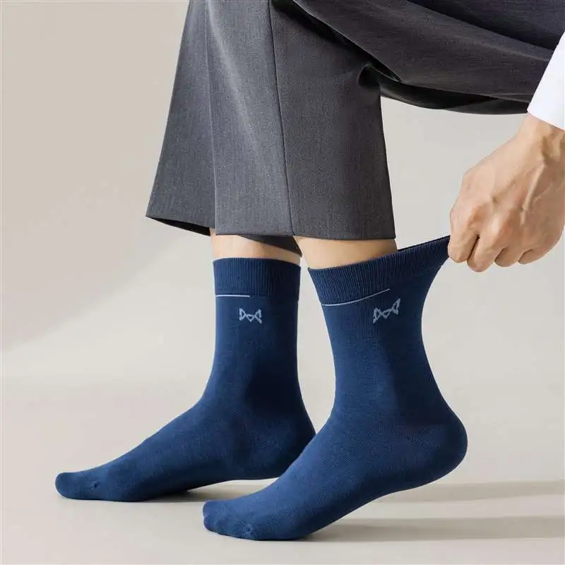 MIIOW Mid Calf Socks Men's Combo Set-9