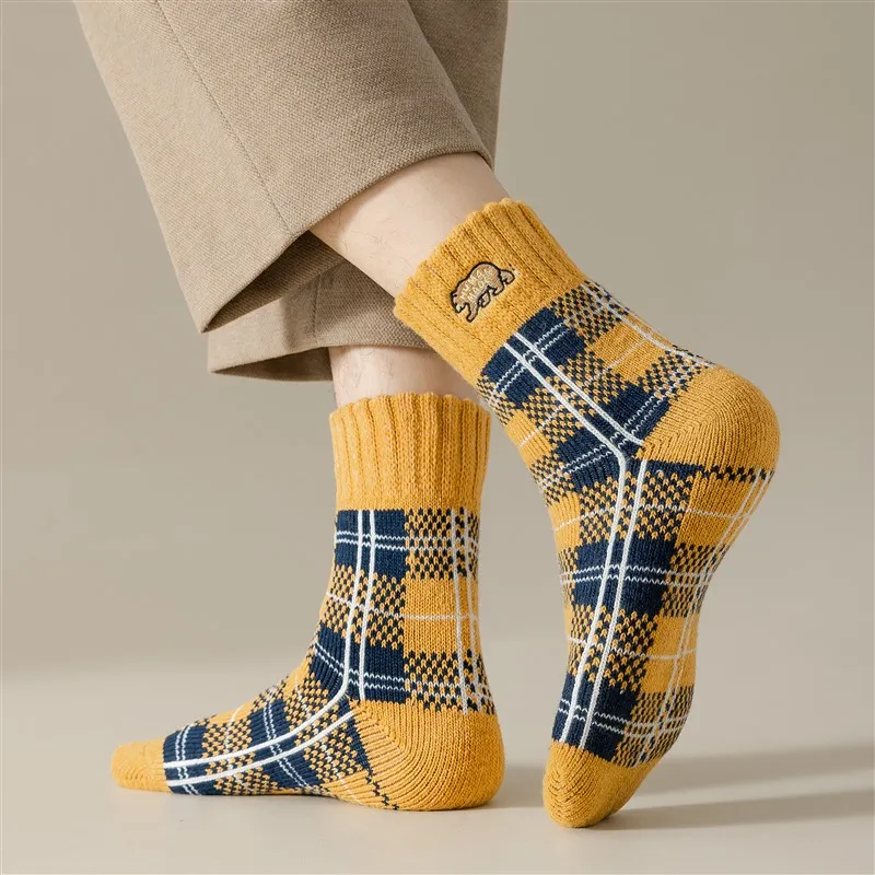 MIIOW Mid Calf Socks Men's Combo Set-5