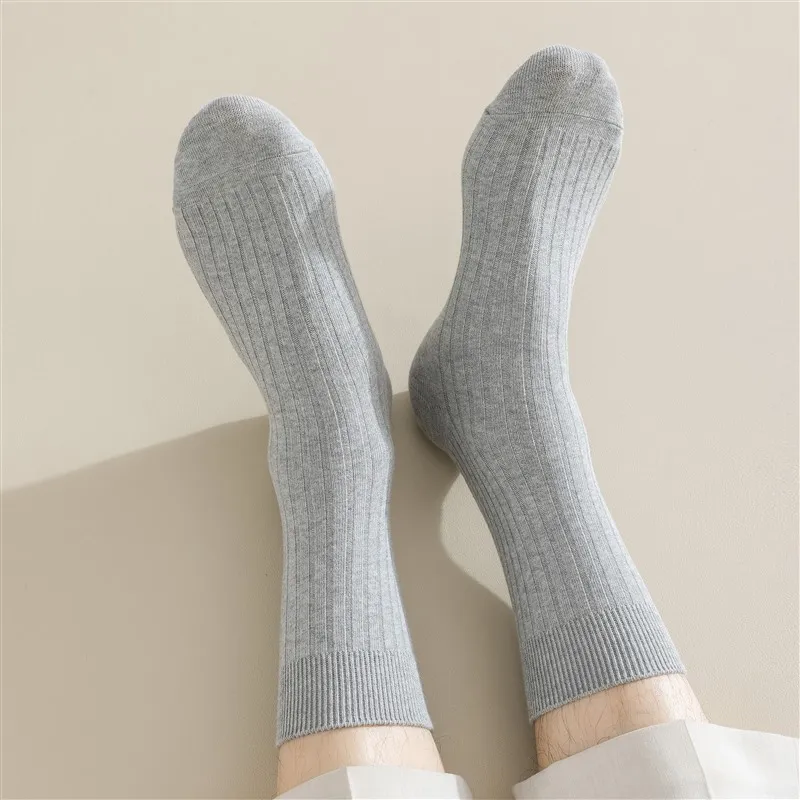 MIIOW Mid Calf Socks Men's 3 Pack-3