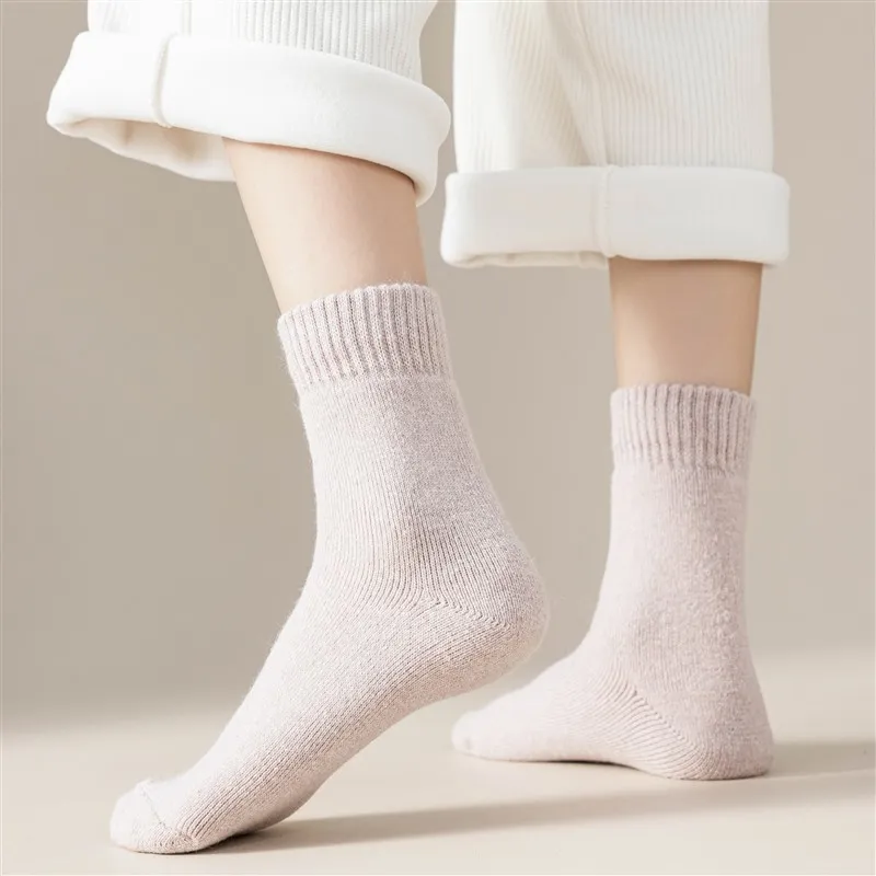 MIIOW Mid Calf Socks Women's Combo Set-13