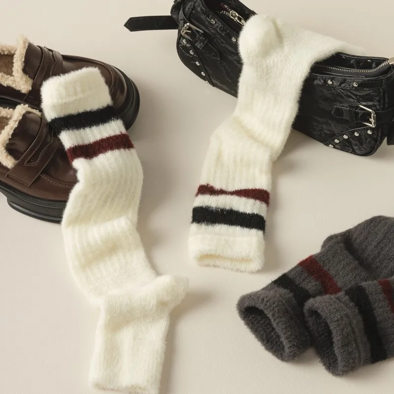 MIIOW Mid Calf Socks Women's Combo Set-22