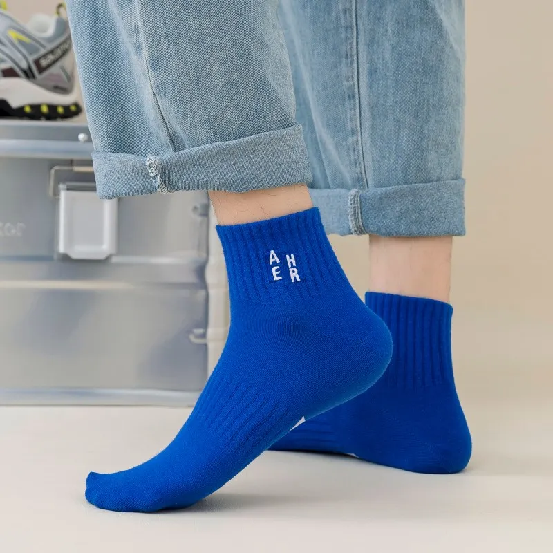 MIIOW Mid-Calf Socks Men's 5 Pack-8