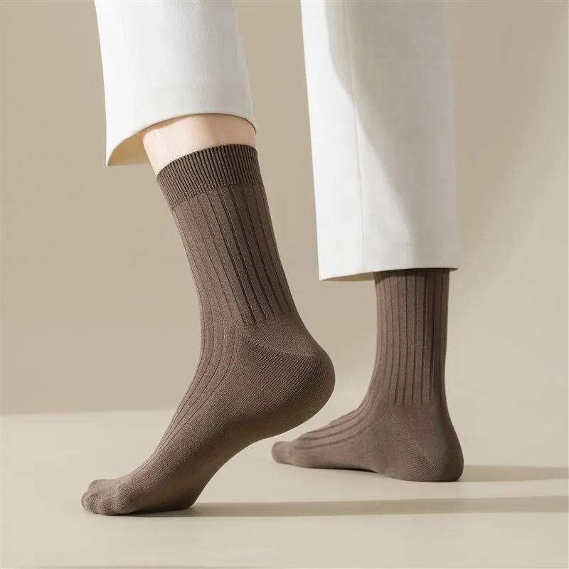 MIIOW Mid Calf Socks Men's 3 Pack-13