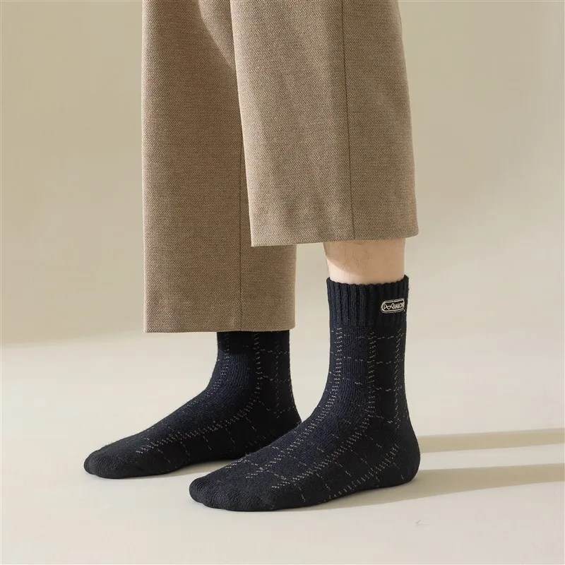 MIIOW Mid Calf Socks Men's Combo Set-3