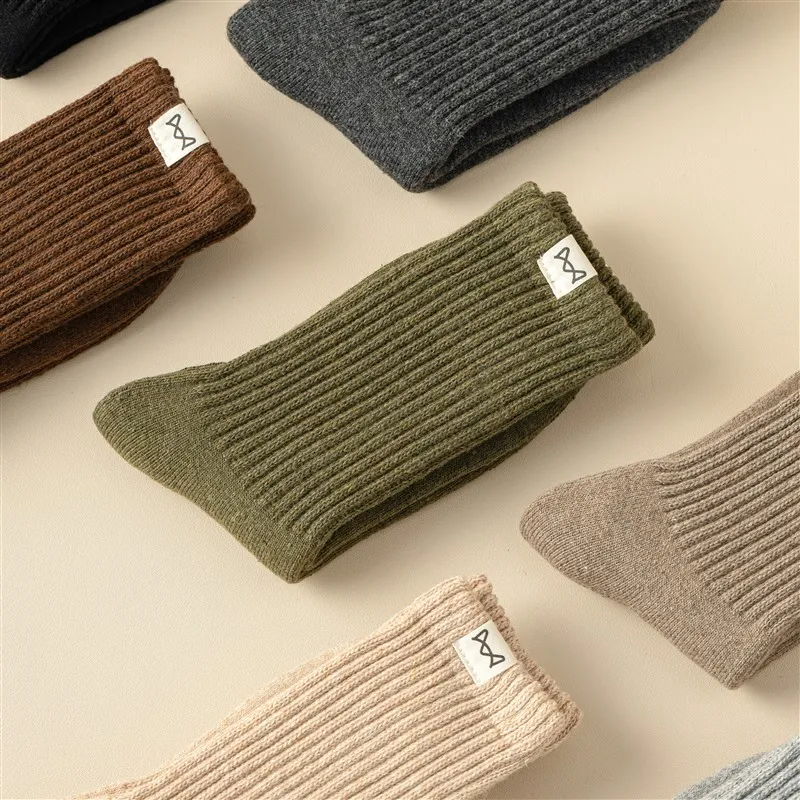 MIIOW Mid Calf Socks Men's Combo Set-6