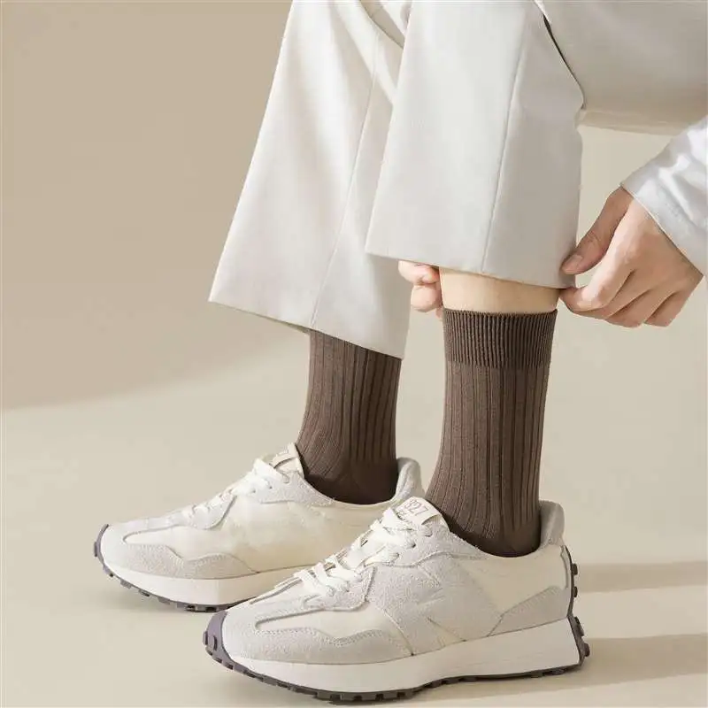 MIIOW Mid Calf Socks Men's Combo Set-11