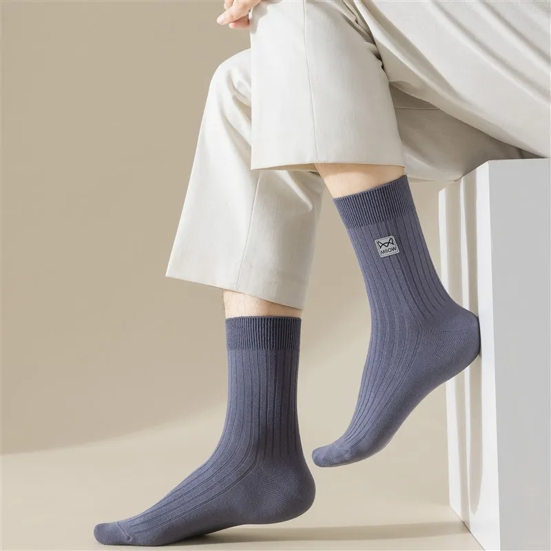 MIIOW Mid Calf Socks Men's Combo Set-6