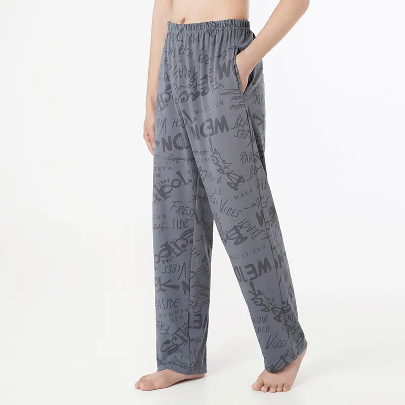 Top Melon Pajama Pants Men's Image Color-1