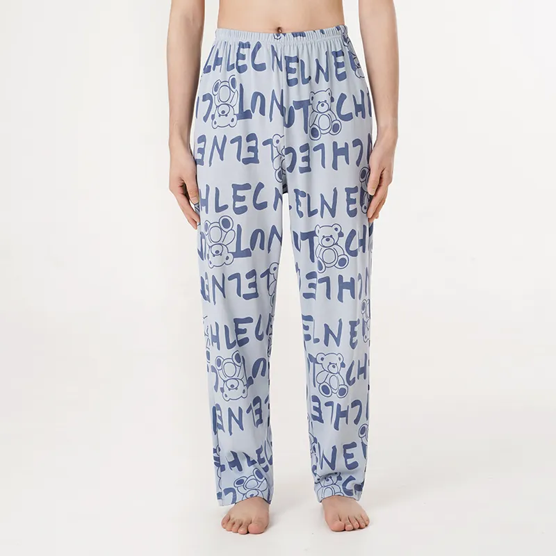 Top Melon Pajama Pants Men's Image Color-10