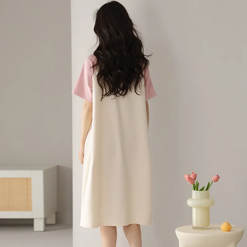 Top Melon Nightgown Women's Image Color-2