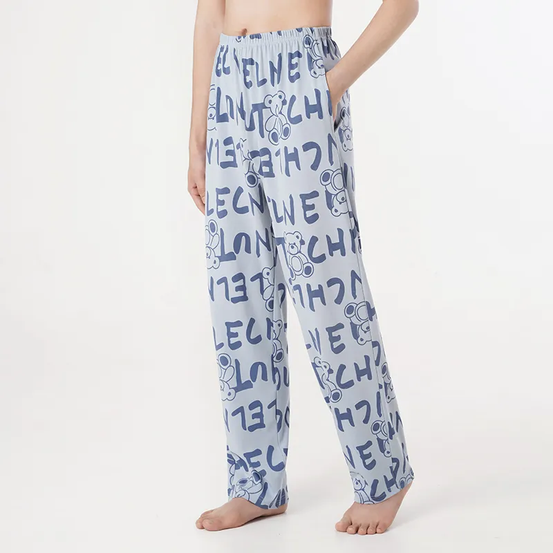 Top Melon Pajama Pants Men's Image Color-9