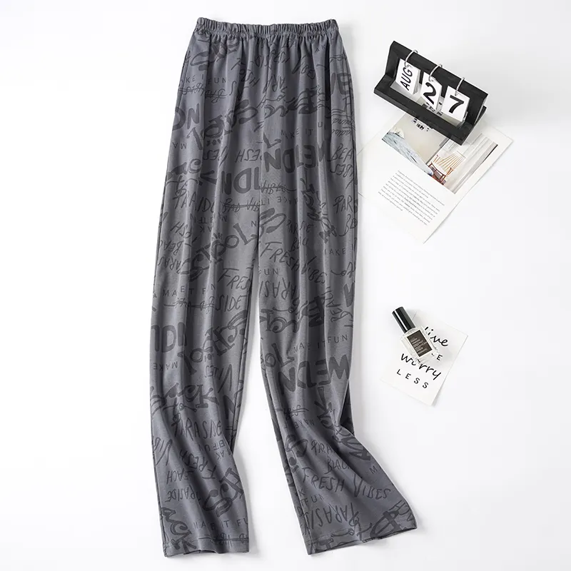 Top Melon Pajama Pants Men's Image Color-6