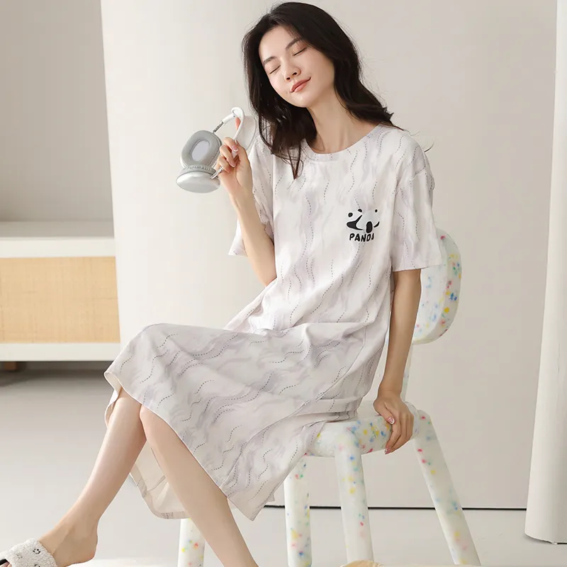 Top Melon Nightgown Women's Image Color-3