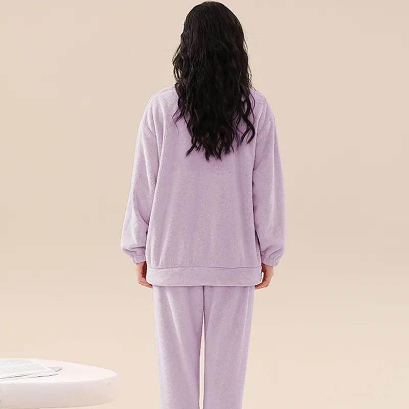 Top Melon Pajama Set Women's Purple-1