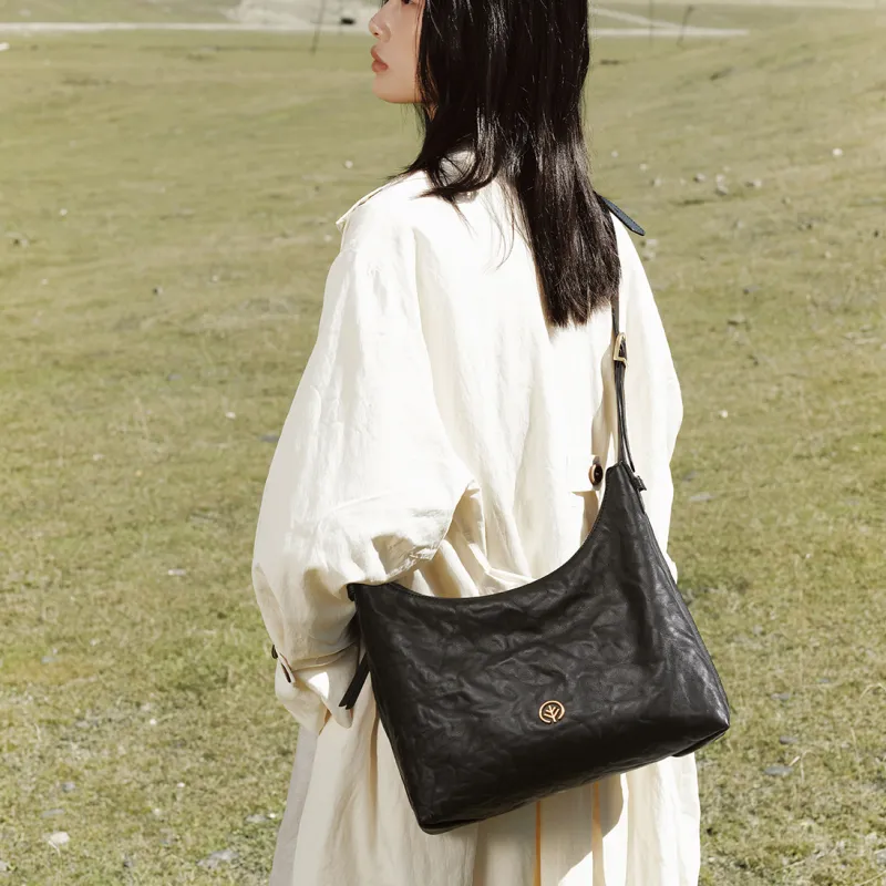 BAGTREE Cow Leather Shoulder Bag Women's Multicolor-11