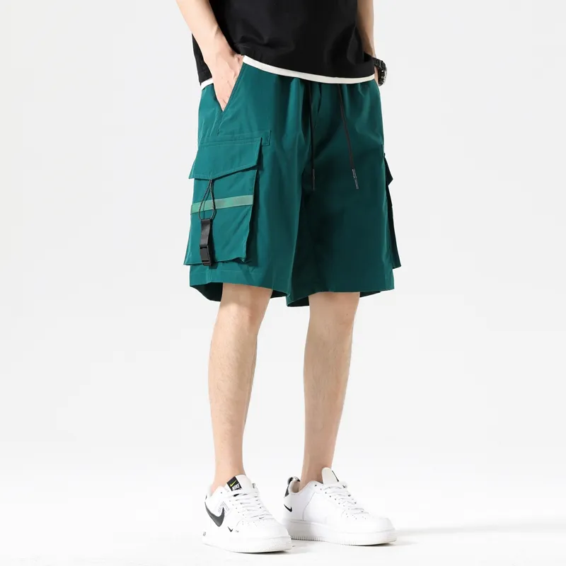 Jeep Gorpcore Versatile Parachute Cargo Shorts Unisex-3